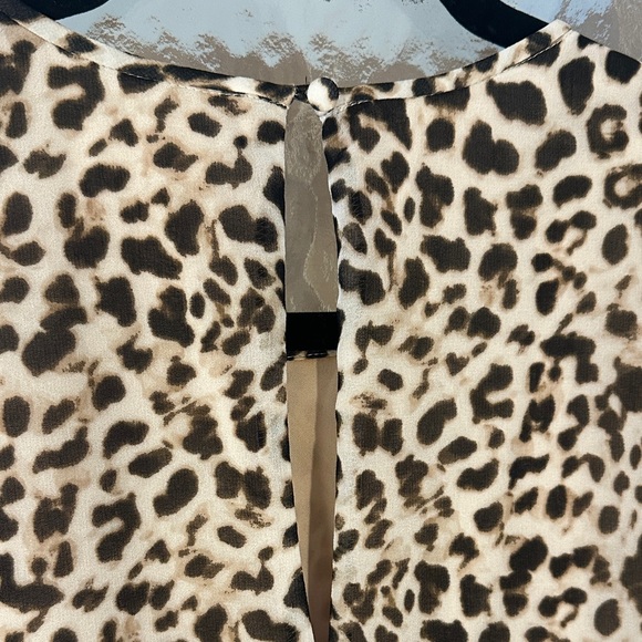 Calvin Klein Animal Print Sleeveless Dress - Picture 4 of 5